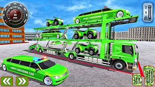 Car Transporter Limo Army: US Grand Truck Simulator 3D - Best Android GamePlay screenshot 5