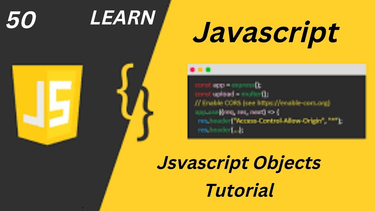 Javascript Objects Tutorial In Urdu - YouTube