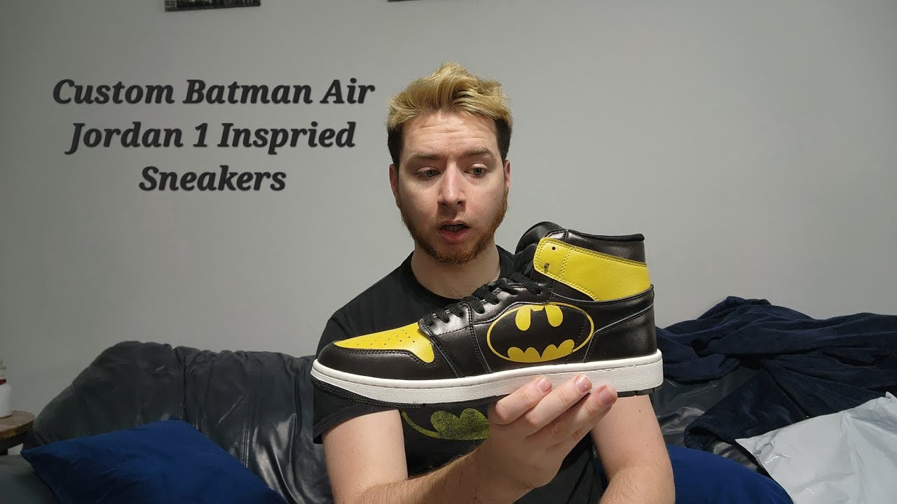 Nike Batman And Robin Custom Dunks Sneakers | Spongebob Sneakers