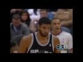 NBA 2008 Minnesota TIMBERWOLVES VS San Antonio SPURS Tony Parker 55 PTS 