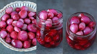 Pickled Onion | Sirke Wale Pyaaz | Vinegar Onion