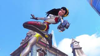 another quad kill potg as dva in overwatch 2