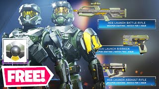 HOW TO UNLOCK HALO INFINITE TWITCH DROPS FREE REWARDS! FREE ARMOR COATING AND WEAPON COATING UNLOCK!