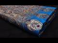 ARNG-4591 The Vibrant Cerulean Blue" Premium Banarasi Silk Saree Embellished with Crystals Stones