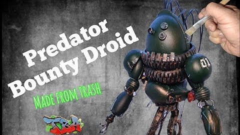 How to make a Droid from trash. #howto #scratchbuild