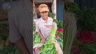 In The Vegetable Market Water Spinach Is The Most Sought After