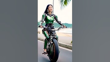 Robot is riding a unicycle #shorts #trending #foryou #youtube #robot