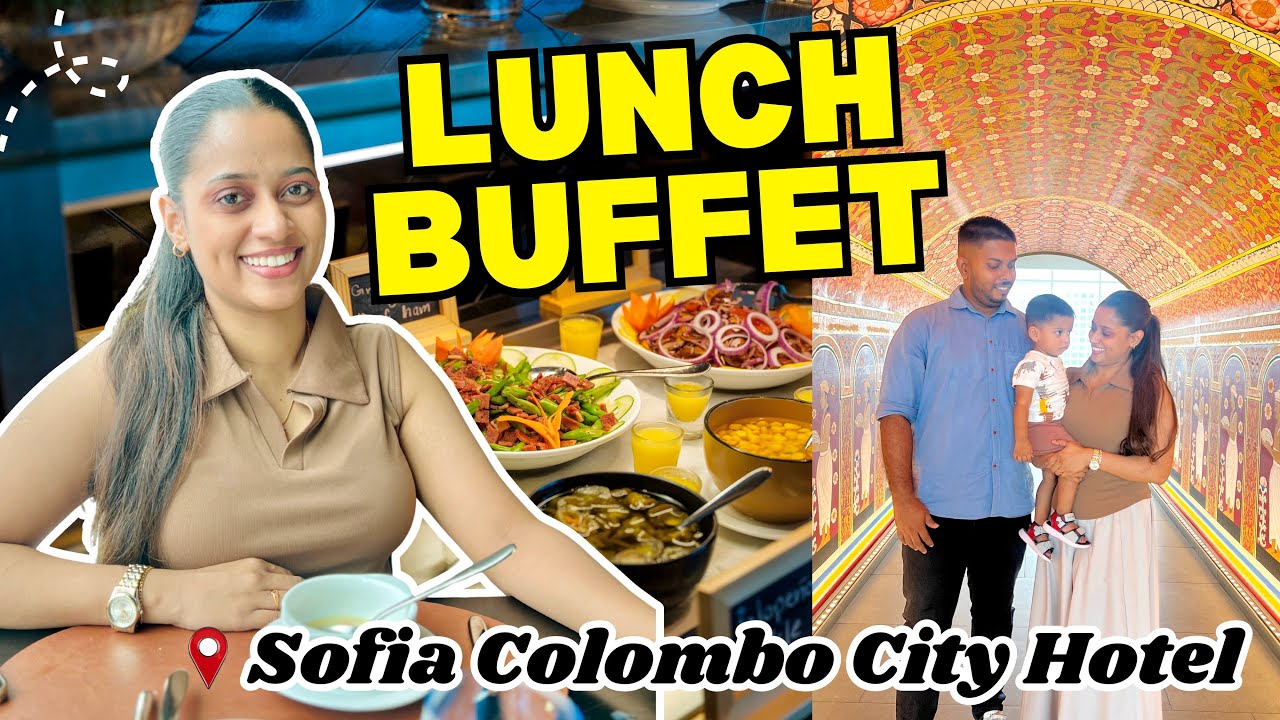 4 Star Hotel එකක Lunch Buffet එකක් 🤤😍 | Anniversary | Bada & Bole