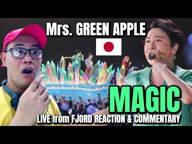 Mrs. GREEN APPLE – Magic - LIVE from FJORD REACTION - YouTube