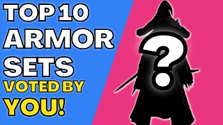 ⭐ Top 10 Most AWESOME & Fashionable ARMOR SETS In Elden Ring | Voted by the Community!