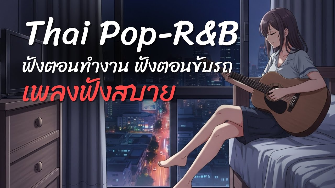 รวมเพลงรักซึ้งๆ ฟังตอนทำงาน ตอนขับรถ เปิดในคาเฟ่ | Playlist เพลง Thai Pop-R&B, Acoustic 2025