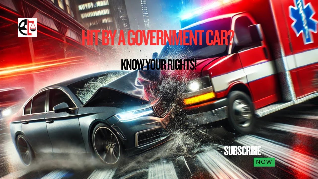 Car accident with a government vehicle - What you should know