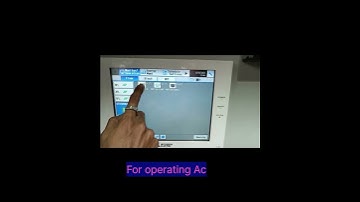CRC Centralized Air Conditioning Remote operating control #hvac #engineering #mep #shorts #video
