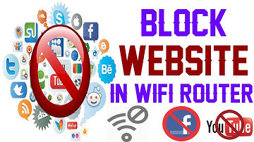 How to block any website in any TP-Link Wifi router without any software |
