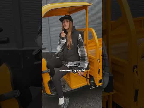 Вантажний електротрицикл Dozer Model 2 (1200Вт) трицикл електричний, видео 1