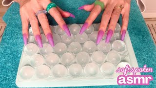 ASMR * ICE BUBBLES!! 🧊 Tapping & Scratching!!