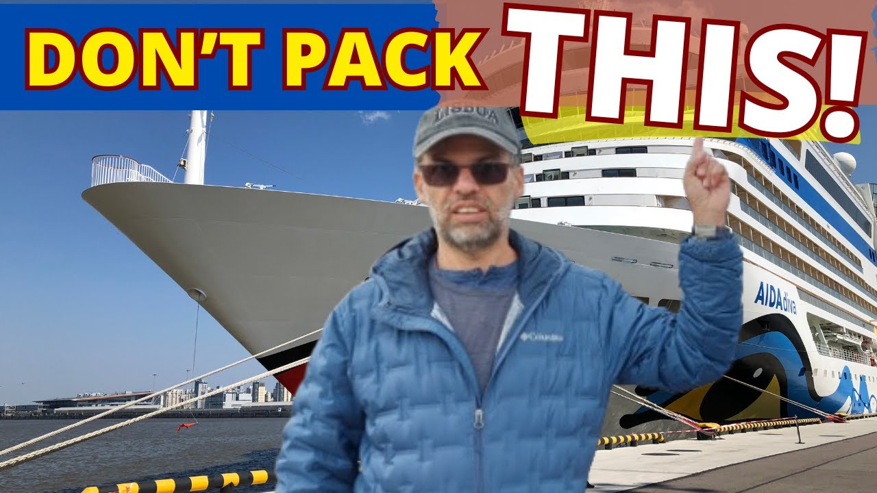 DON'T Put THESE 9 THINGS In YOUR Cruise Luggage!