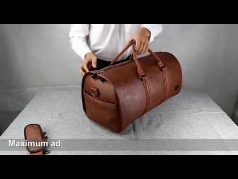 Carry on Garment Bags for Travel Convertible Mens Suit Travel Duffle B –  LISABAG