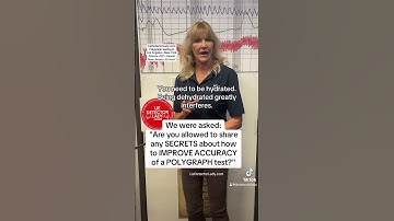Lie Detector Lady shares polygraph accuracy advice!