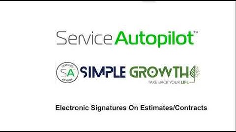 How to create an electronic signature line in Service Autopilot estimates/contracts