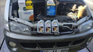 Hyundai̇ Starex Detayli Motor Şanziman Yağ Bakimi