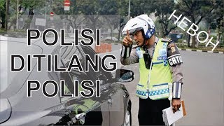 Video lucu polisi ditilang polisi