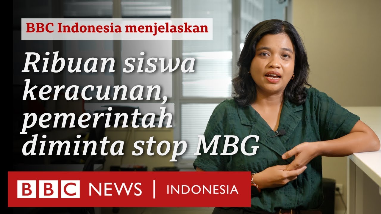 Ribuan siswa keracunan Makan Bergizi Gratis, pemerintah diminta stop MBG - BBC News Indonesia