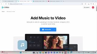 How to add audio to a video clipp in seconds (Clideo Guide)