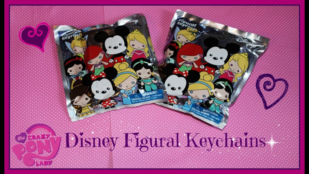 Disney Figural Keychain Blind Bags YouTube