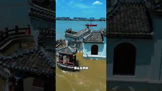 屹立在长江中数百年的不朽阁——鄂州观音阁#古建筑 #buildings