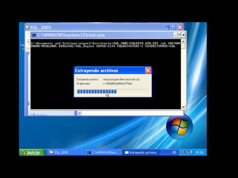 INSTALACION DESATENDIDA DEL SQL 2005.wmv