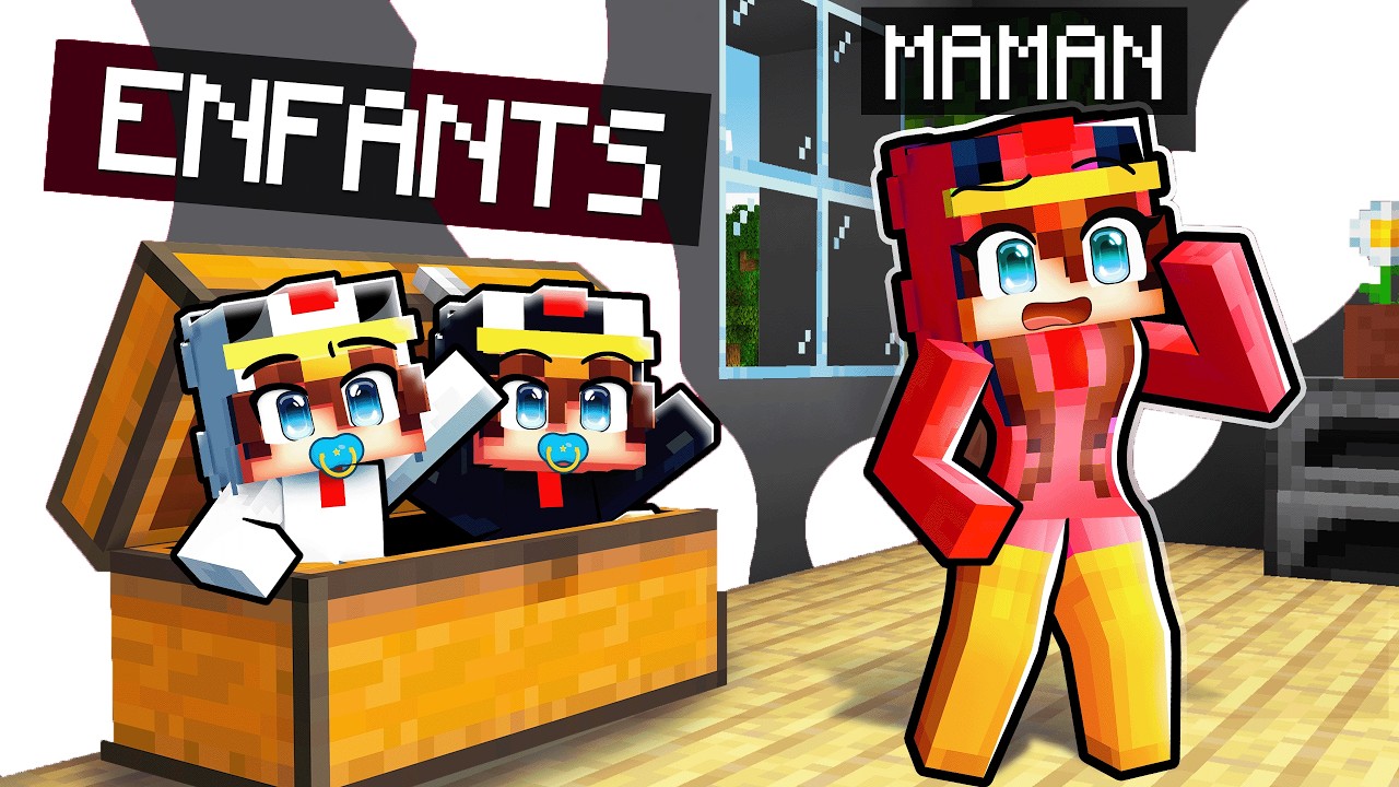PARENTS vs ENFANTS Cache Cache dans Minecraft !