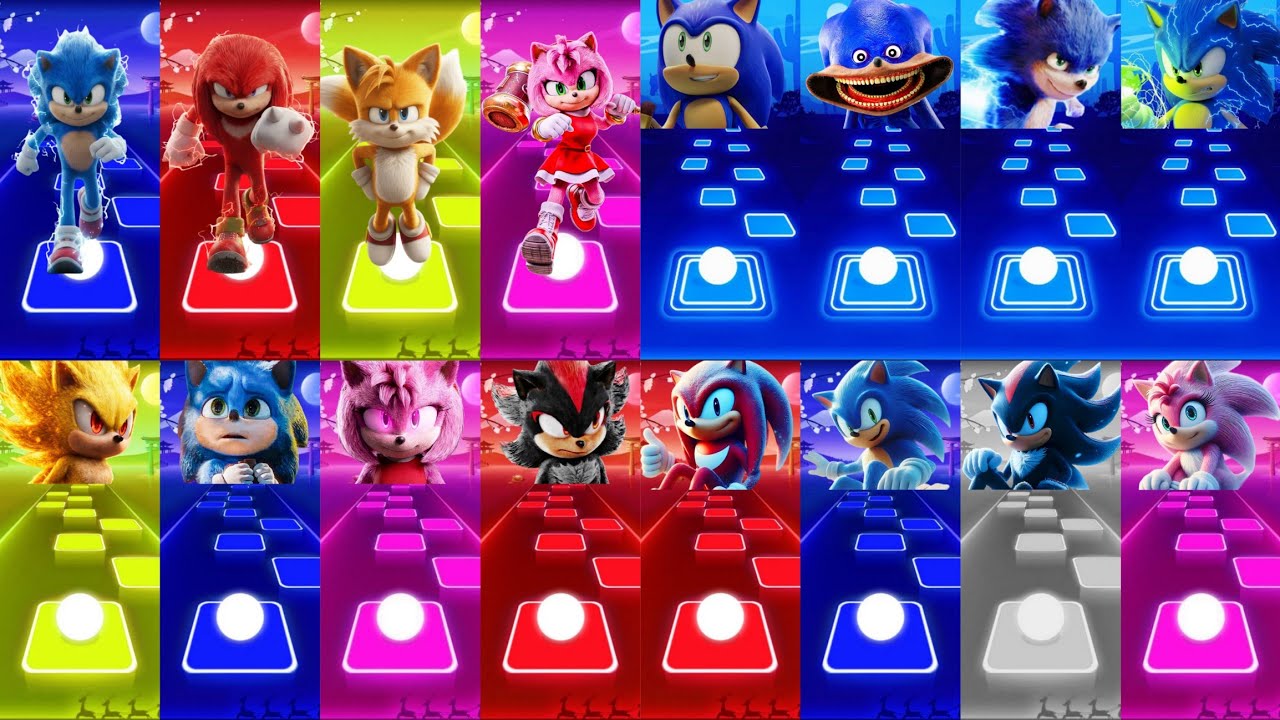 All Characters Megamix || Sonic ⛔️ Knuckles ⛔️ Shadow ⛔️ Super Sonic ⛔️ Amy Rose ⛔️ Sonic Prime