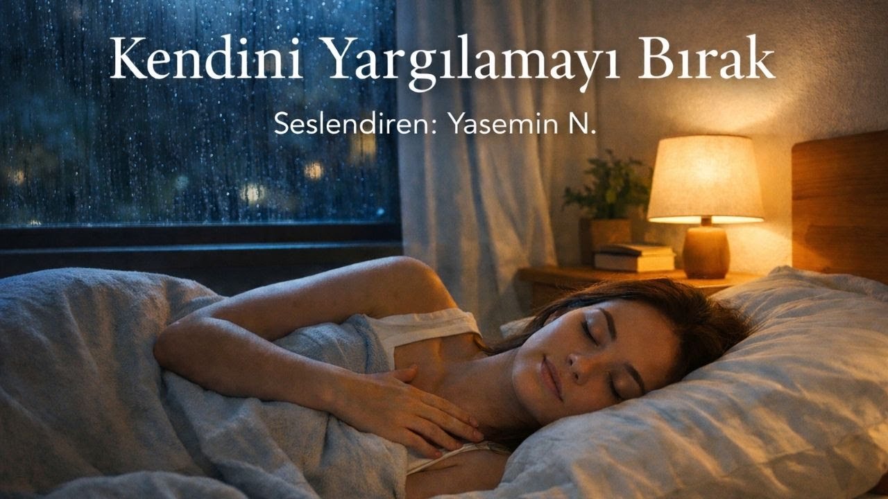 Kendine Nazik Ol | Uyurken Öz Şefkati Bilinçaltına İşle (Yağmur Sesi Eşliğinde)