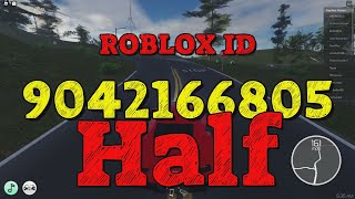 HALF Roblox Song Codes