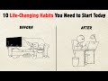 10 Life-Changing Habits You Need to Start Today(Ordinary people to Extraordinary people)