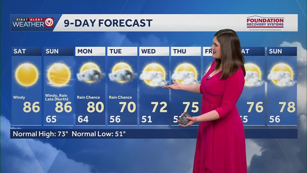Staying warm with windy conditions this weekend - YouTube