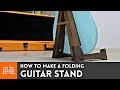 Folding Guitar Stand // Woodworking How To (RE-UPLOAD) | I Like To Make Stuff