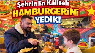 Egemenle şehrin en kaliteli hamburgercisine gittik.