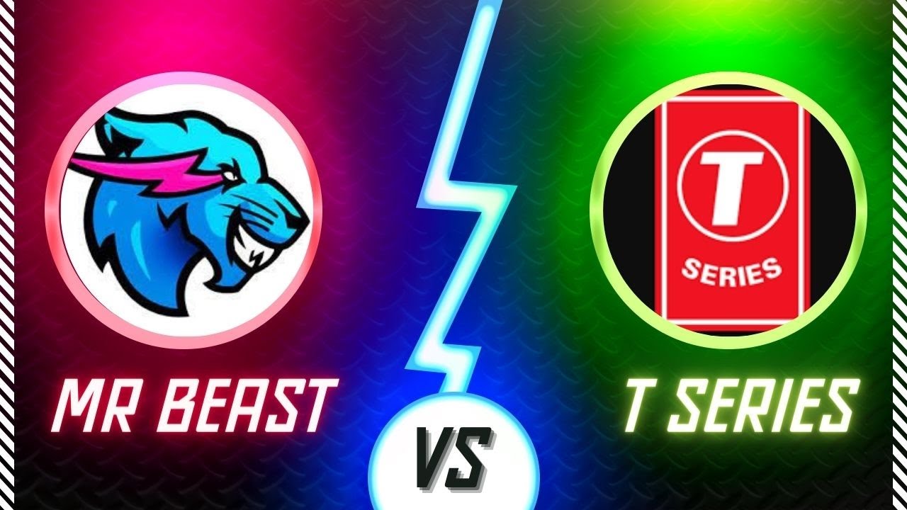 Mr beast Vs T series Live Subscribers Count / Mr beast Vs T series ...