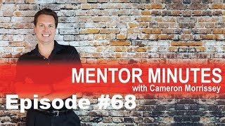 Mentor Minutes Ep #68
Today we discuss what to do when you dont get assigned the high-profile assignments, how coaching differs from traditional management, dealing with defiant employees, and much more...
And for those interested in details of getting me to come to your organization and conduct one of my workshops for FREE, just follow this link: https://bit.ly/2Suq5Ym Mentor Minutes Ep #68
