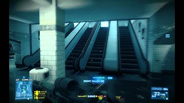 206th vs. BtFu - Battlefield 3 TWL Squad Rush 4v4 Operation Metro Defending