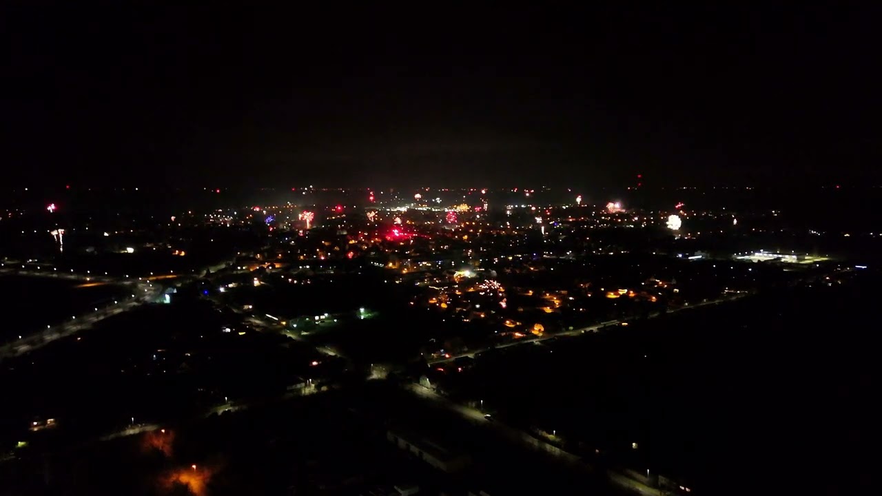 Silvester 2024 / 2025 Feuerwerk Genthin Jerichower Land