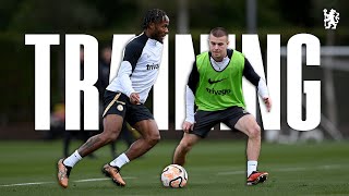 TRAINING ahead of Arsenal | Shooting practice \& gym focus with Sterling, Broja \& more! | Chelsea FC