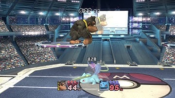 Project M netplay: Azure (Falco/Ivy) vs tonyhawkprogamer (wolf/DK)