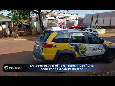 Ano começa com vários casos de violência contra a mulher em Campo Mourão