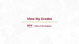 View My Grades
