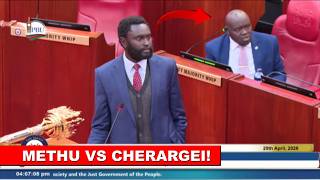 Fireworks as Senator Methu and Senator Cherargei clash badly in senate!