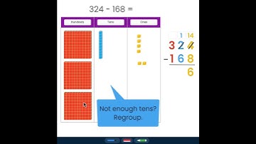 Subtraction with Base Ten Blocks | Brainingcamp
