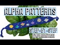 HOW TO READ ALPHA PATTERNS [CC] || Friendship Bracelets